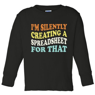 IM Silently Creating A Spreadsheet For That Toddler Long Sleeve Shirt
