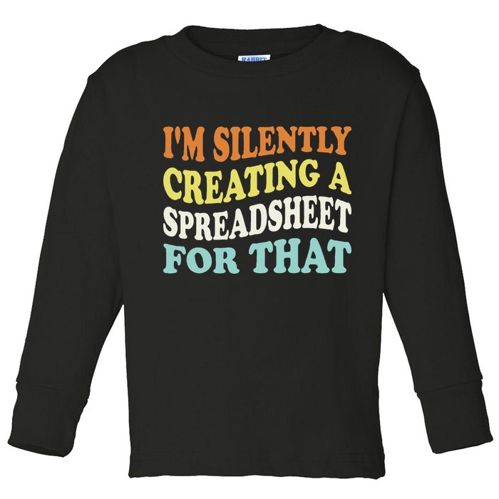 IM Silently Creating A Spreadsheet For That Toddler Long Sleeve Shirt