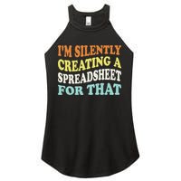 IM Silently Creating A Spreadsheet For That Women's Perfect Tri Rocker Tank