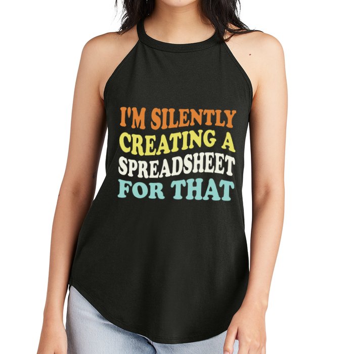 IM Silently Creating A Spreadsheet For That Women's Perfect Tri Rocker Tank