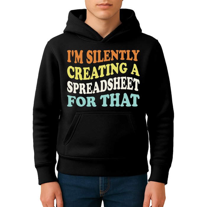 IM Silently Creating A Spreadsheet For That Kids Hoodie