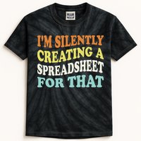 IM Silently Creating A Spreadsheet For That Kids Tie-Dye T-Shirt