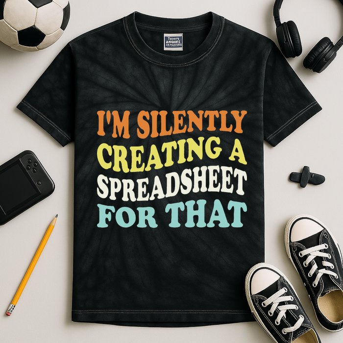IM Silently Creating A Spreadsheet For That Kids Tie-Dye T-Shirt