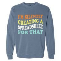 IM Silently Creating A Spreadsheet For That Garment-Dyed Sweatshirt