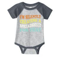 IM Silently Creating A Spreadsheet For That Infant Baby Jersey Bodysuit