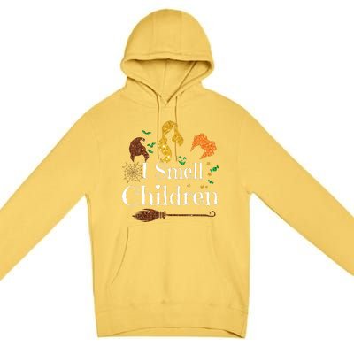 I Smell Children Funny Halloween Ladies Premium Pullover Hoodie