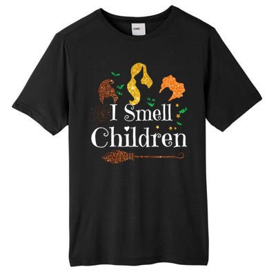 I Smell Children Funny Halloween Ladies Tall Fusion ChromaSoft Performance T-Shirt