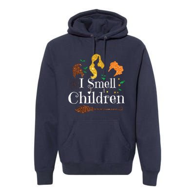 I Smell Children Funny Halloween Ladies Premium Hoodie