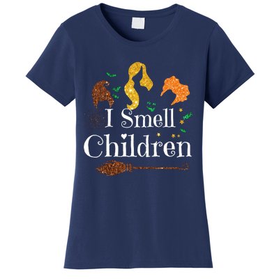 I Smell Children Funny Halloween Ladies Women's T-Shirt