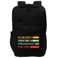 Im Silently Creating A Spreadsheet For That CPA Accountant Impact Tech Backpack