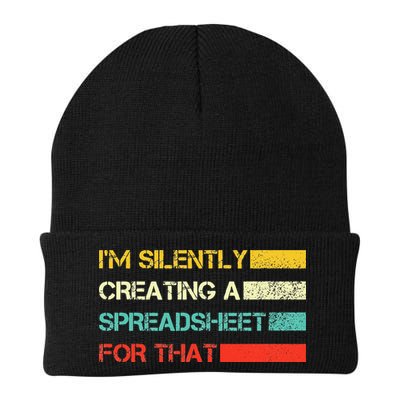 Im Silently Creating A Spreadsheet For That CPA Accountant Knit Cap Winter Beanie