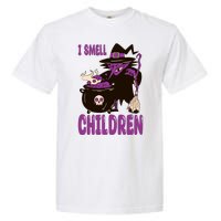 I Smell Children Funny Halloween Witch Garment-Dyed Heavyweight T-Shirt