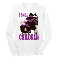 I Smell Children Funny Halloween Witch Long Sleeve Shirt