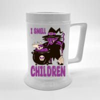 I Smell Children Funny Halloween Witch Beer Stein