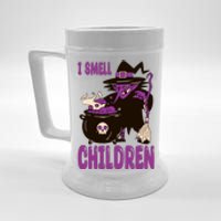 I Smell Children Funny Halloween Witch Beer Stein