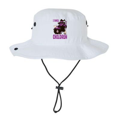 I Smell Children Funny Halloween Witch Bucket Hat