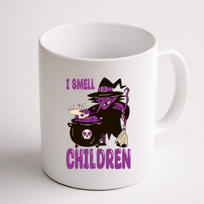 I Smell Children Funny Halloween Witch Coffee Mug