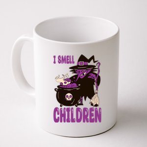 I Smell Children Funny Halloween Witch Coffee Mug