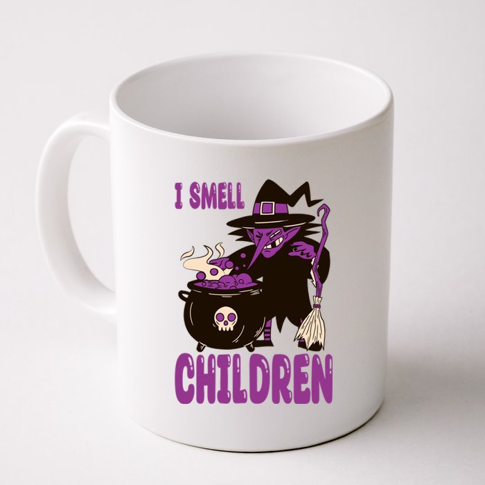 I Smell Children Funny Halloween Witch Coffee Mug