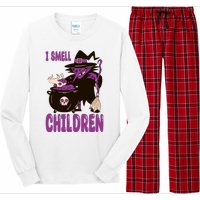 I Smell Children Funny Halloween Witch Long Sleeve Pajama Set