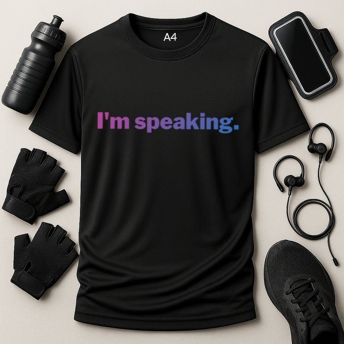 IM Speaking Cool Gift Cooling Performance Crew T-Shirt