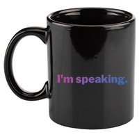 IM Speaking Cool Gift 11oz C Handle Ceramic Mug