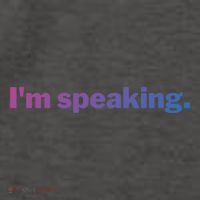 IM Speaking Cool Gift Vector Backpack