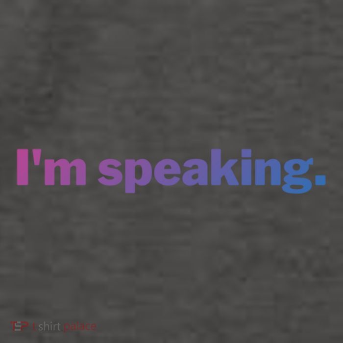 IM Speaking Cool Gift Vector Backpack