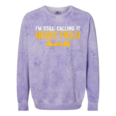 I'm Still Calling It Heinz Field Colorblast Crewneck Sweatshirt