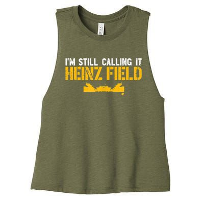 I'm Still Calling It Heinz Field Women's Racerback Cropped Tank