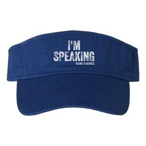 IM Speaking Cool Gift Valucap Bio-Washed Visor