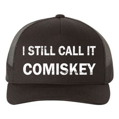 I STILL CALL IT COMISKEY Chicago Baseball Vintage TShirt Yupoong Adult 5-Panel Trucker Hat