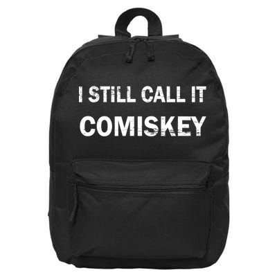 I STILL CALL IT COMISKEY Chicago Baseball Vintage TShirt 16 in Basic Backpack