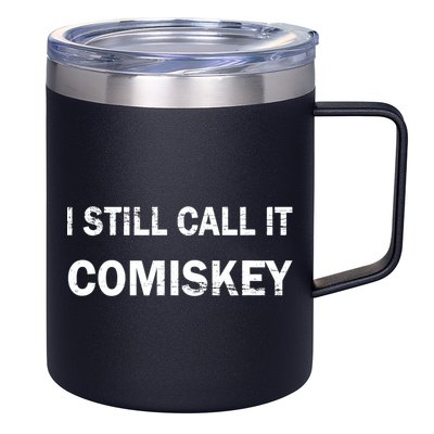 I STILL CALL IT COMISKEY Chicago Baseball Vintage TShirt 12oz Stainless Steel Coffee Mug