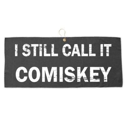 I STILL CALL IT COMISKEY Chicago Baseball Vintage TShirt Large Microfiber Waffle Golf Towel