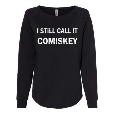 I STILL CALL IT COMISKEY Chicago Baseball Vintage TShirt Womens California Wash Sweatshirt