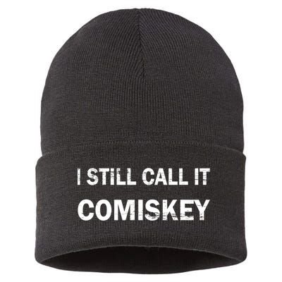 I STILL CALL IT COMISKEY Chicago Baseball Vintage TShirt Sustainable Knit Beanie