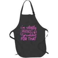 I'm Silently Creating A Spreadsheet For That Math Majors Full-Length Apron With Pockets