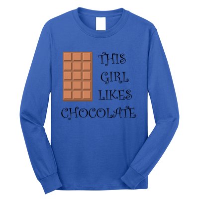 Ironic Saying Cocoa Fan Chocolate Chocolatier Funny Gift Long Sleeve Shirt