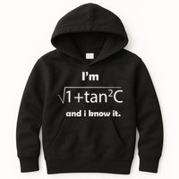 I’M Sec C And I Know It Funny Sexy Math Humor Kids Hoodie