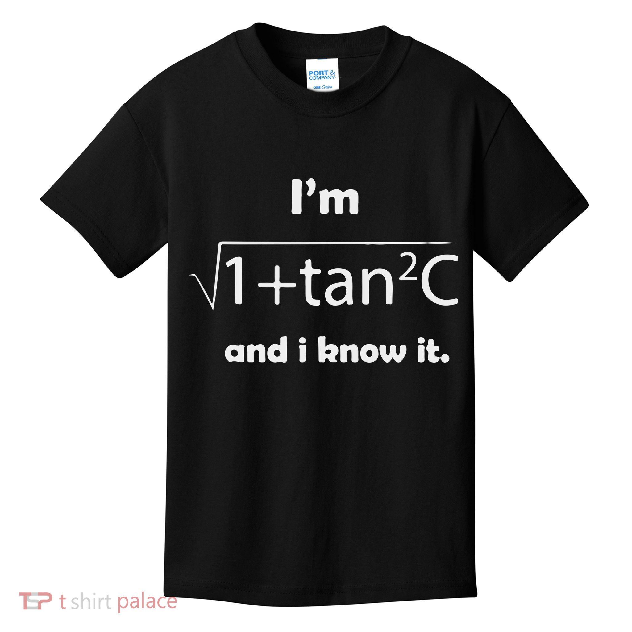 I’M Sec C And I Know It Funny Sexy Math Humor Kids T-Shirt