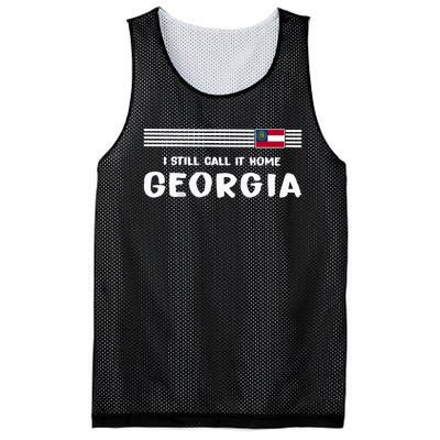 I Still Call It Home Georgia Flag Mesh Reversible Basketball Jersey Tank