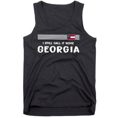 I Still Call It Home Georgia Flag Tank Top