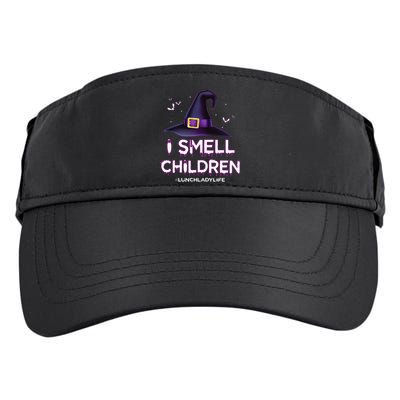 I Smell Children Lunch Lady Life Halloween For Lunch Lady Adult Drive Performance Visor