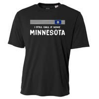 I Still Call It Home Minnesota Flag Cooling Performance Crew T-Shirt