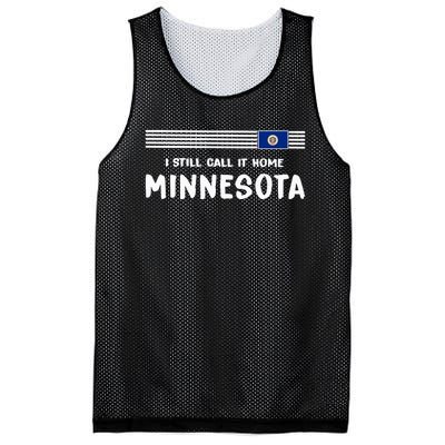 I Still Call It Home Minnesota Flag Mesh Reversible Basketball Jersey Tank