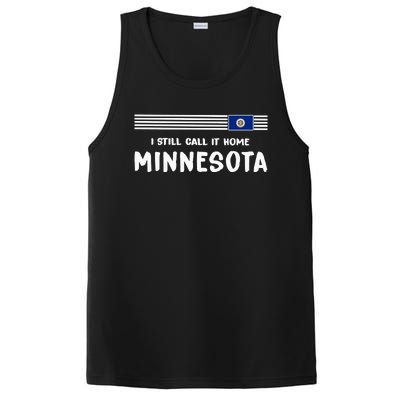 I Still Call It Home Minnesota Flag PosiCharge Competitor Tank