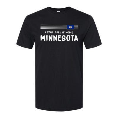 I Still Call It Home Minnesota Flag Softstyle CVC T-Shirt