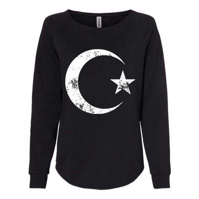 Islam Symbol Cool Islamic Muslim Sign Gift Funny Gift Womens California Wash Sweatshirt