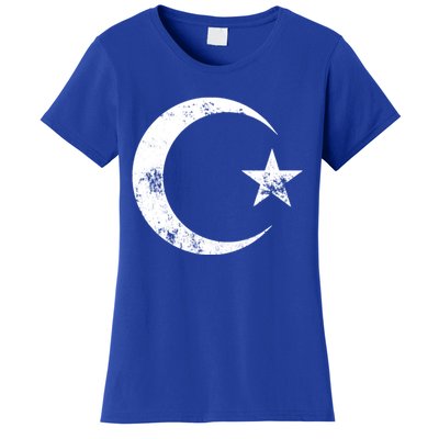 Islam Symbol Cool Islamic Muslim Sign Gift Funny Gift Women's T-Shirt